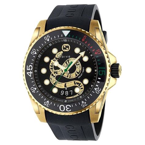 gucci dive gold|gucci dive watch snake.